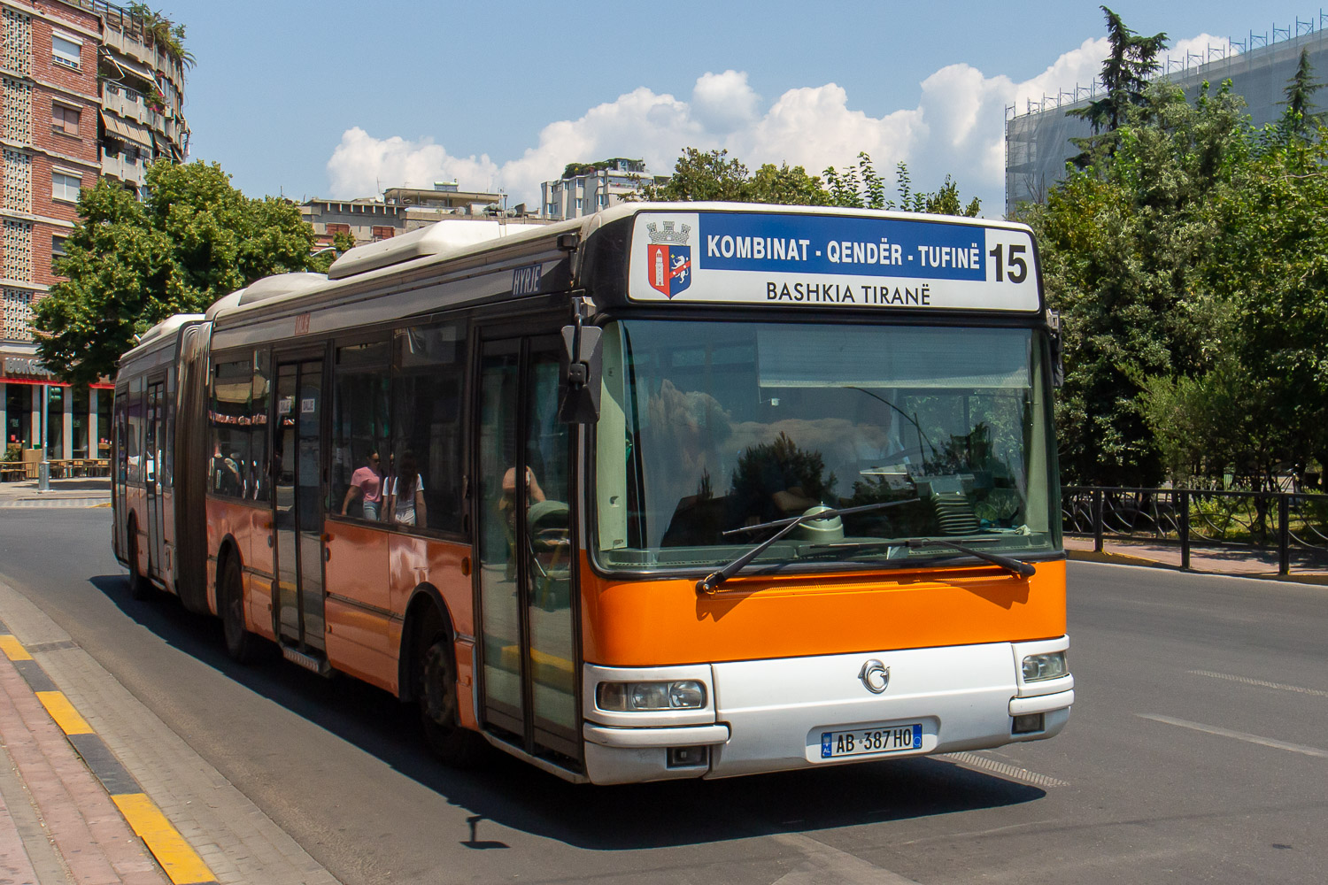 Албания, Irisbus Agora L № AB-387HO
