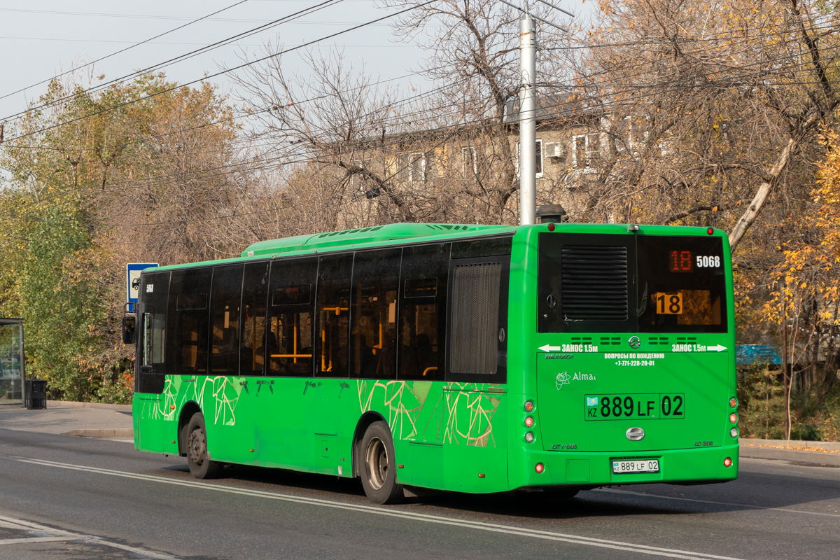 Almaty, Golden Dragon XML6125CR č. 5068