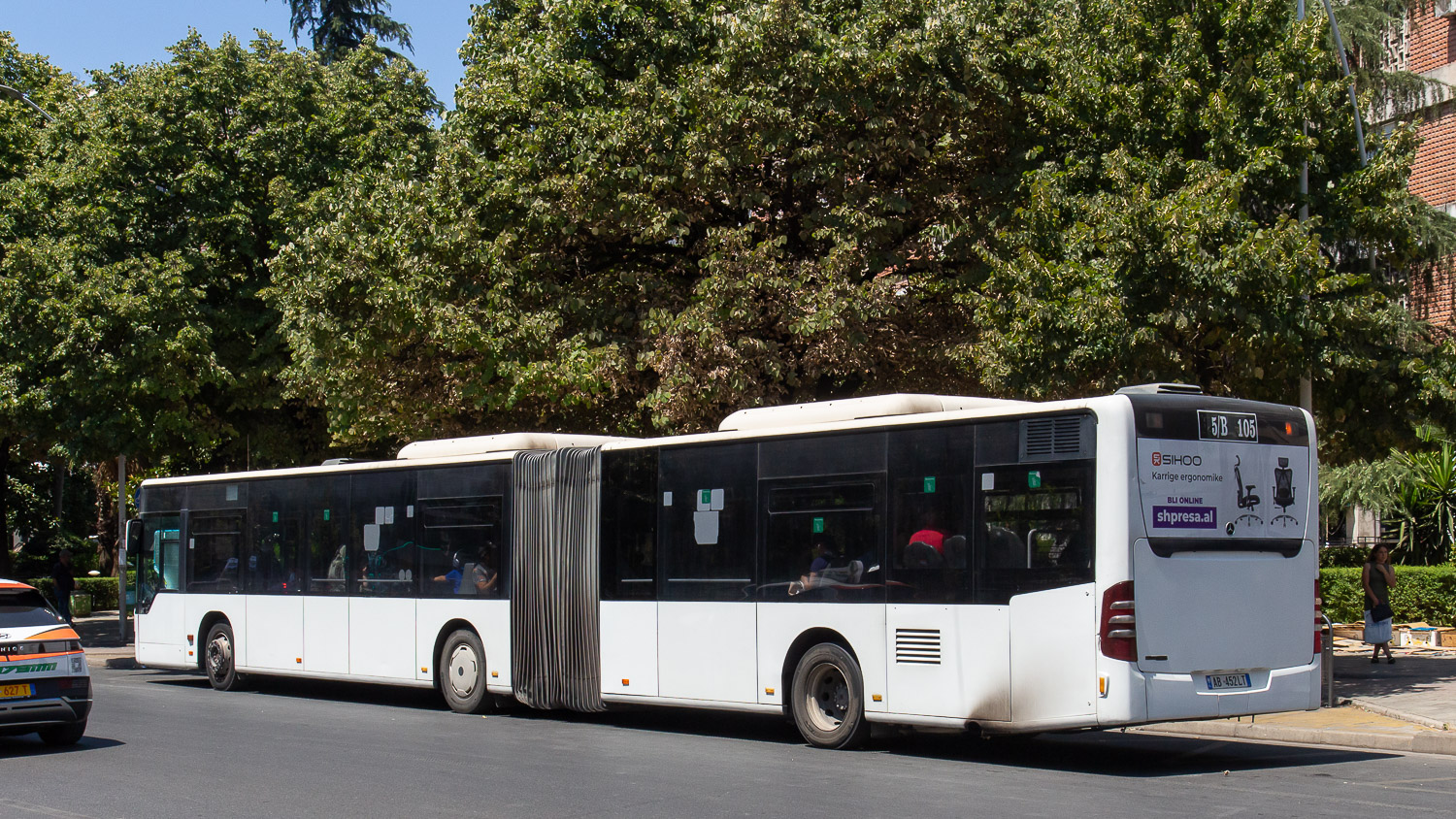 Албания, Mercedes-Benz O530G Citaro facelift G № 105