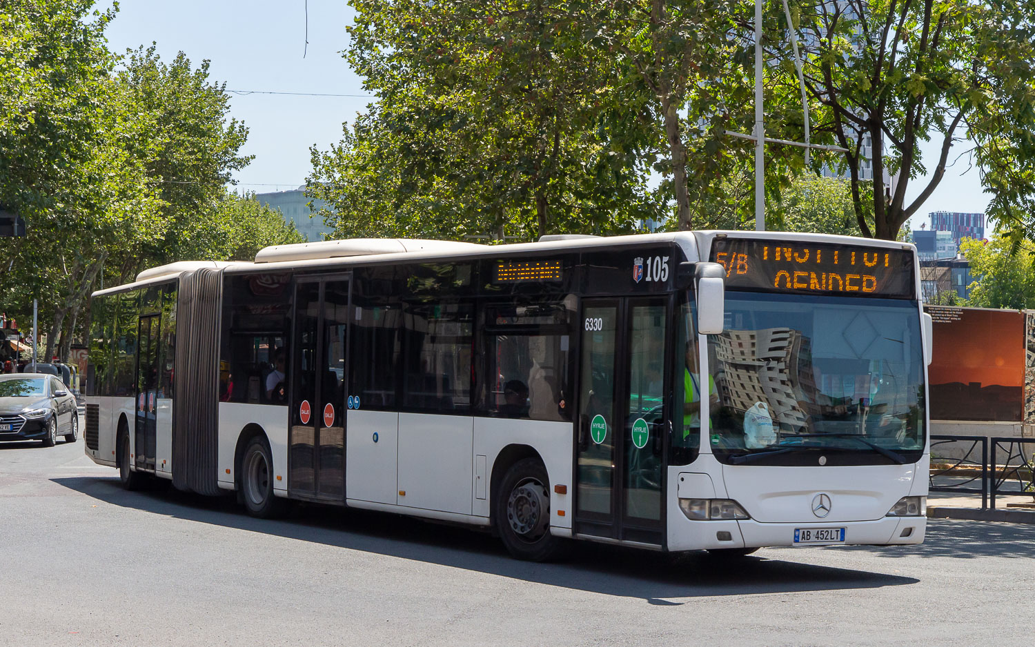 Албания, Mercedes-Benz O530G Citaro facelift G № 105