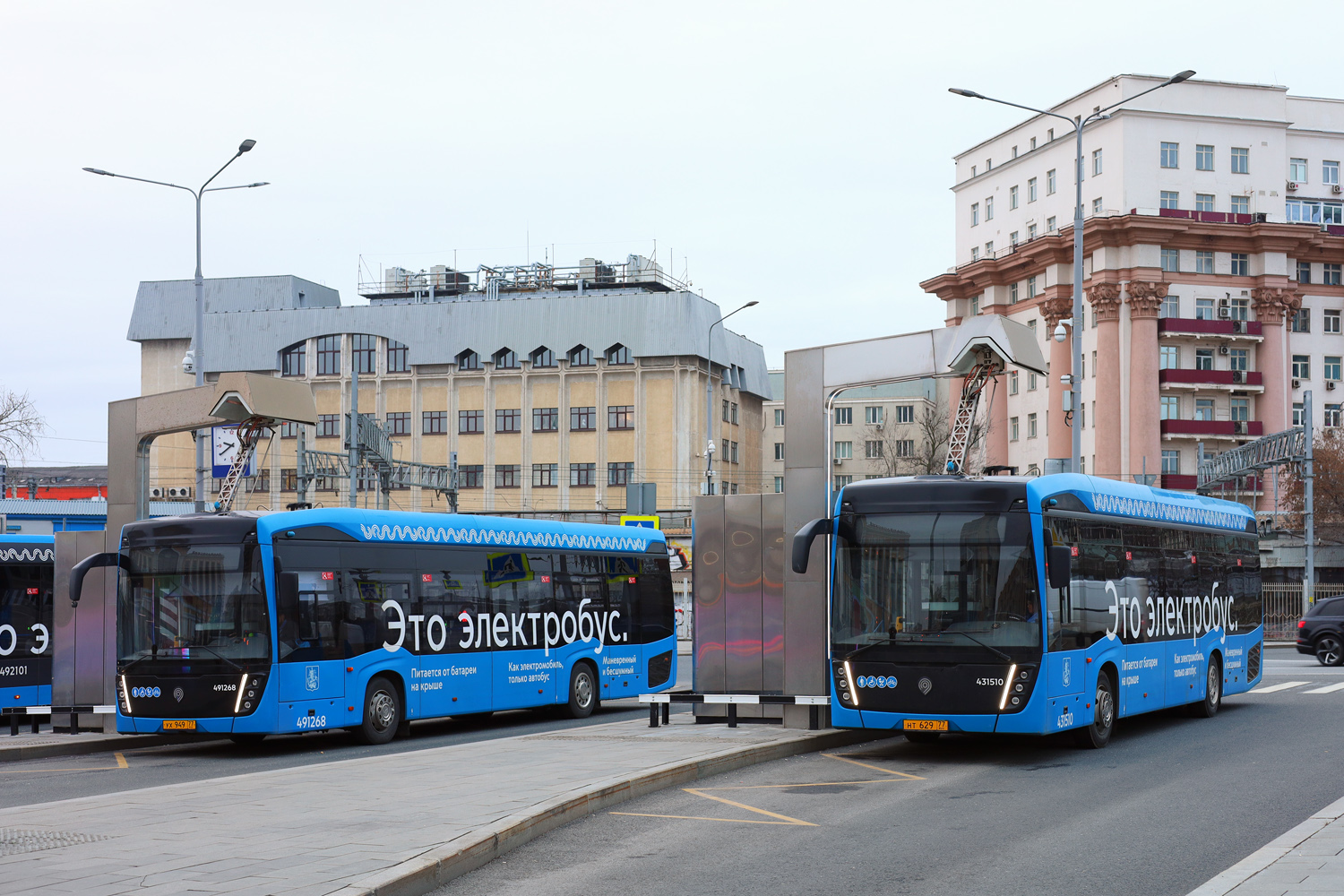 Москва, КАМАЗ-6282 № 491268; Москва, КАМАЗ-6282 № 431510