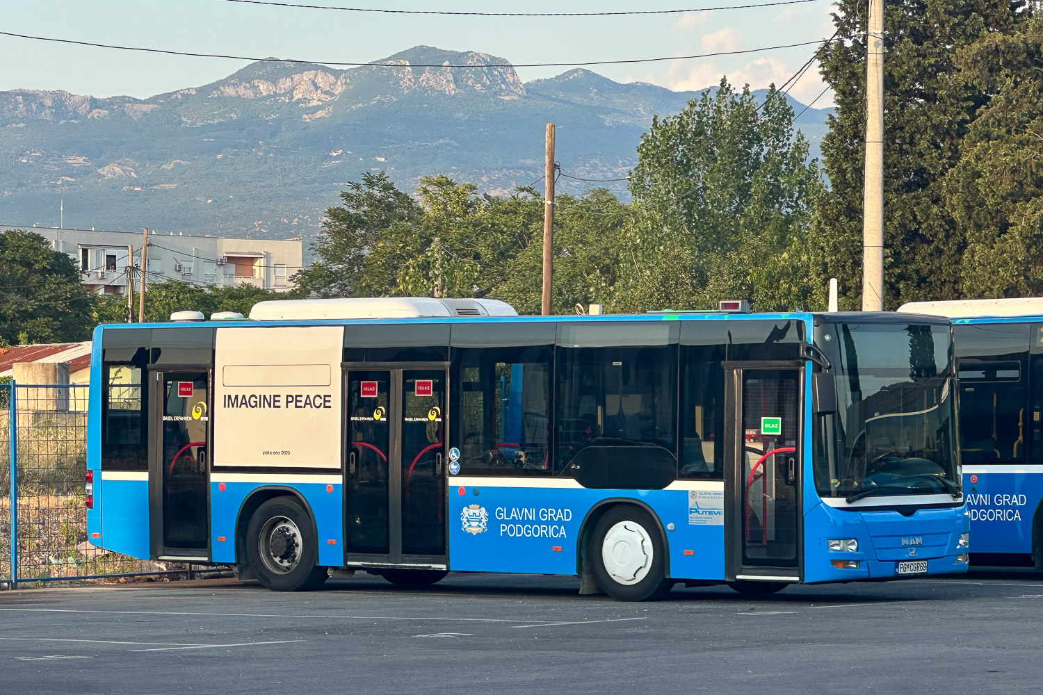 Черногория, Göppel (MAN A35 Lion's City M NM253) № PG CGR69