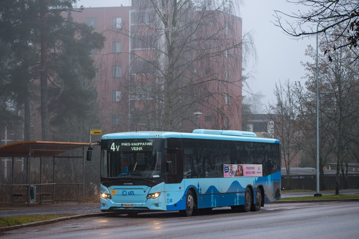 Финляндия, Scania Citywide LE Suburban № 343