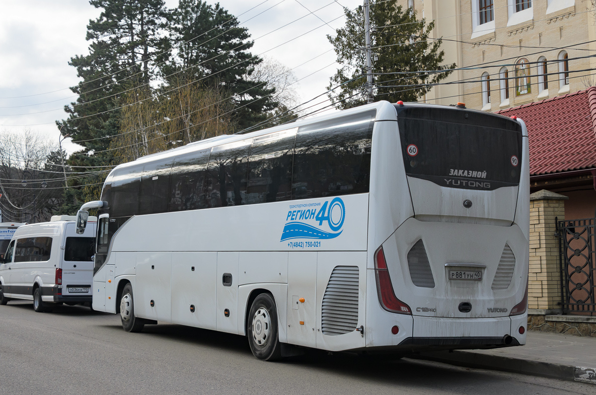 Калужская область, Yutong C12PRO (ZK6128H) № Р 881 УН 40