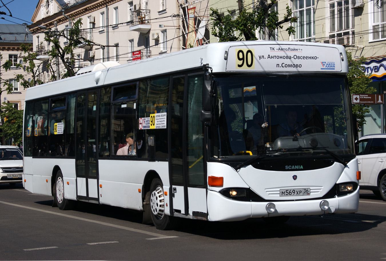 Воронежская область, Scania OmniLink I (Скания-Питер) № М 569 ХР 36