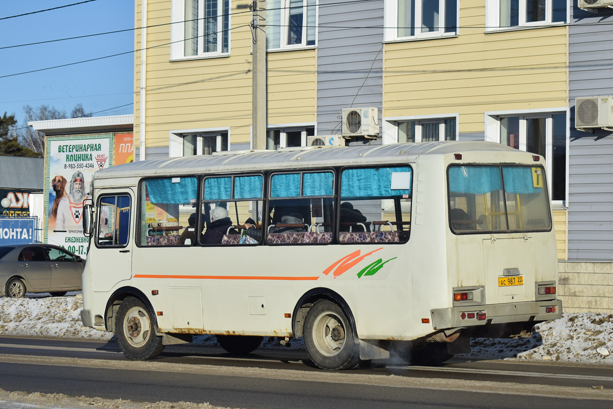 Алтайский край, ПАЗ-32054 № АС 987 22