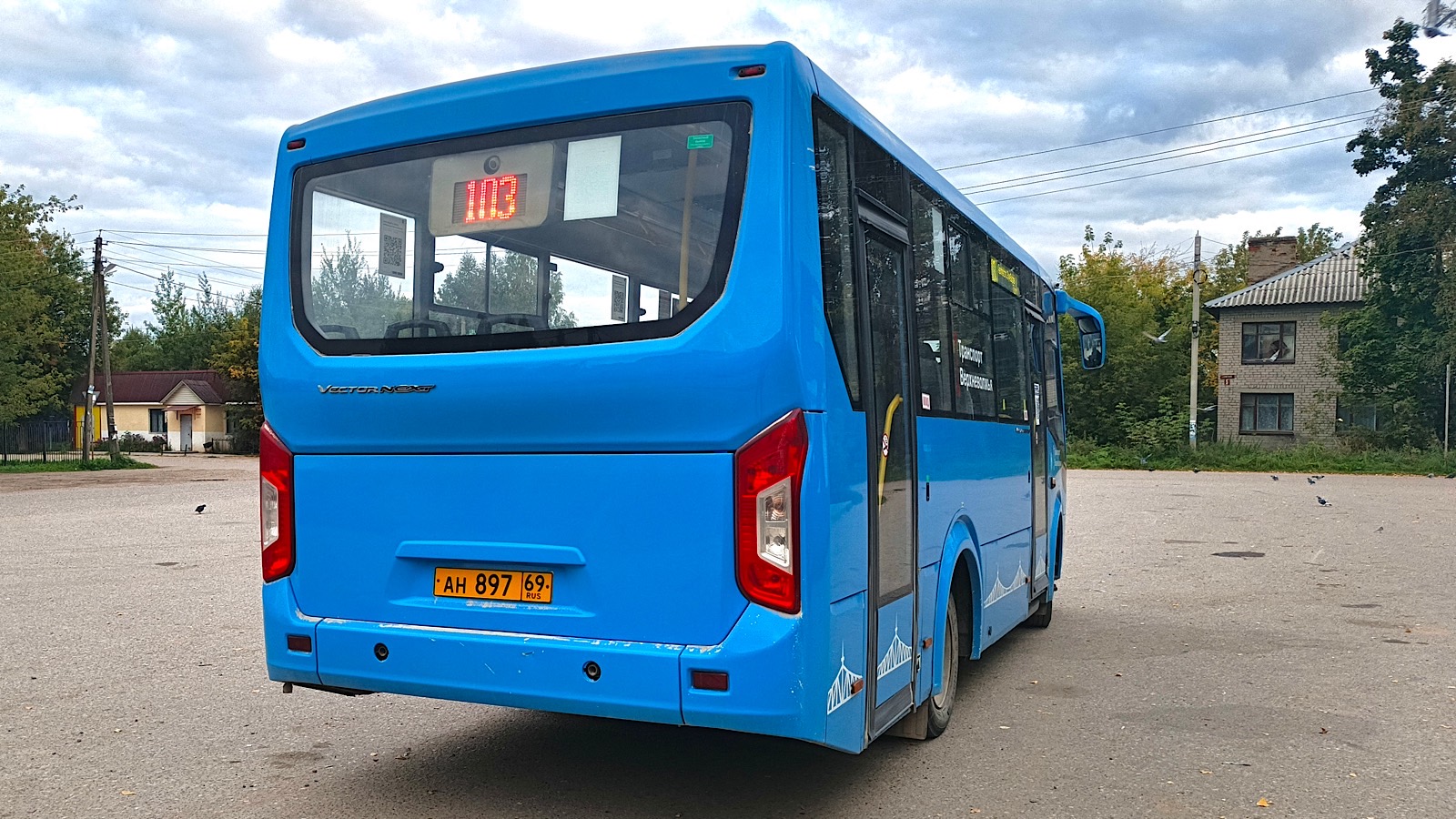 Тверская область, ПАЗ-320405-04 "Vector Next" № АН 897 69