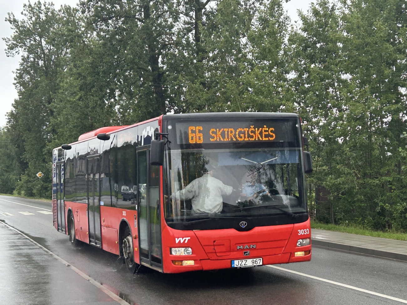 Lietuva, MAN A21 Lion's City NL273 Nr. 3033