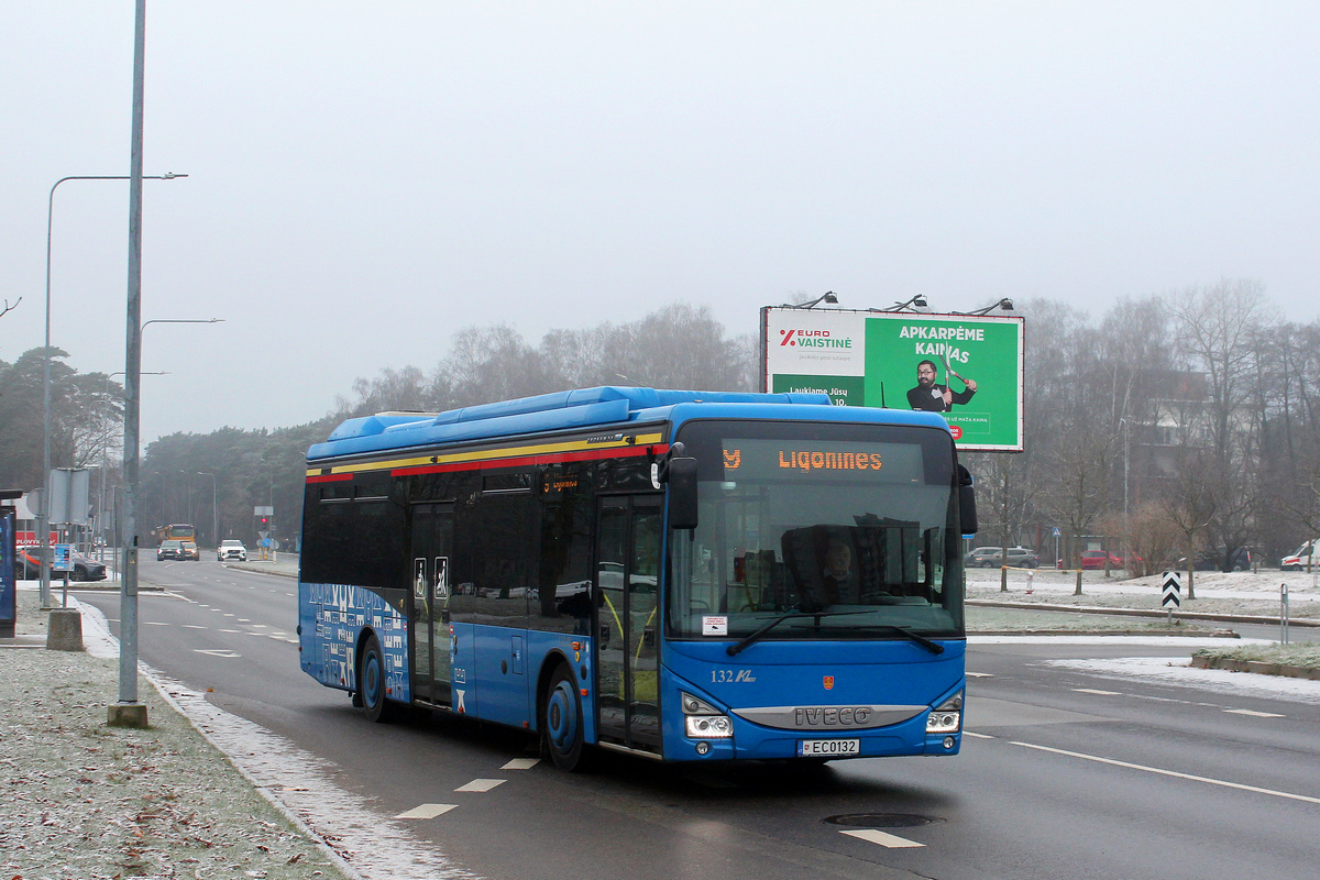 Литва, IVECO Crossway LE CITY 12M ELEC № 132