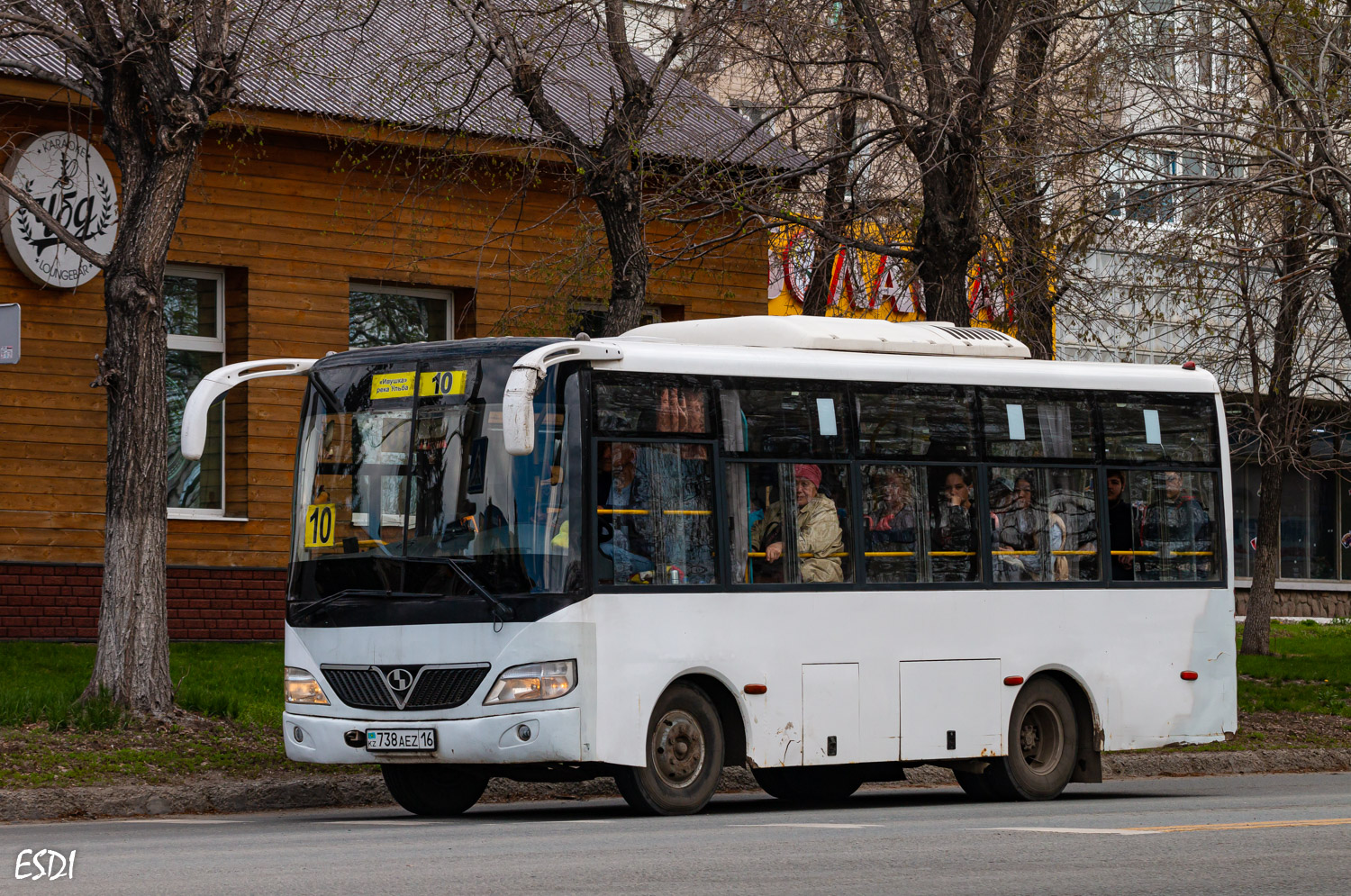 Восточно-Казахстанская область, Shaolin SLG6660C4GE № 738 AEZ 16