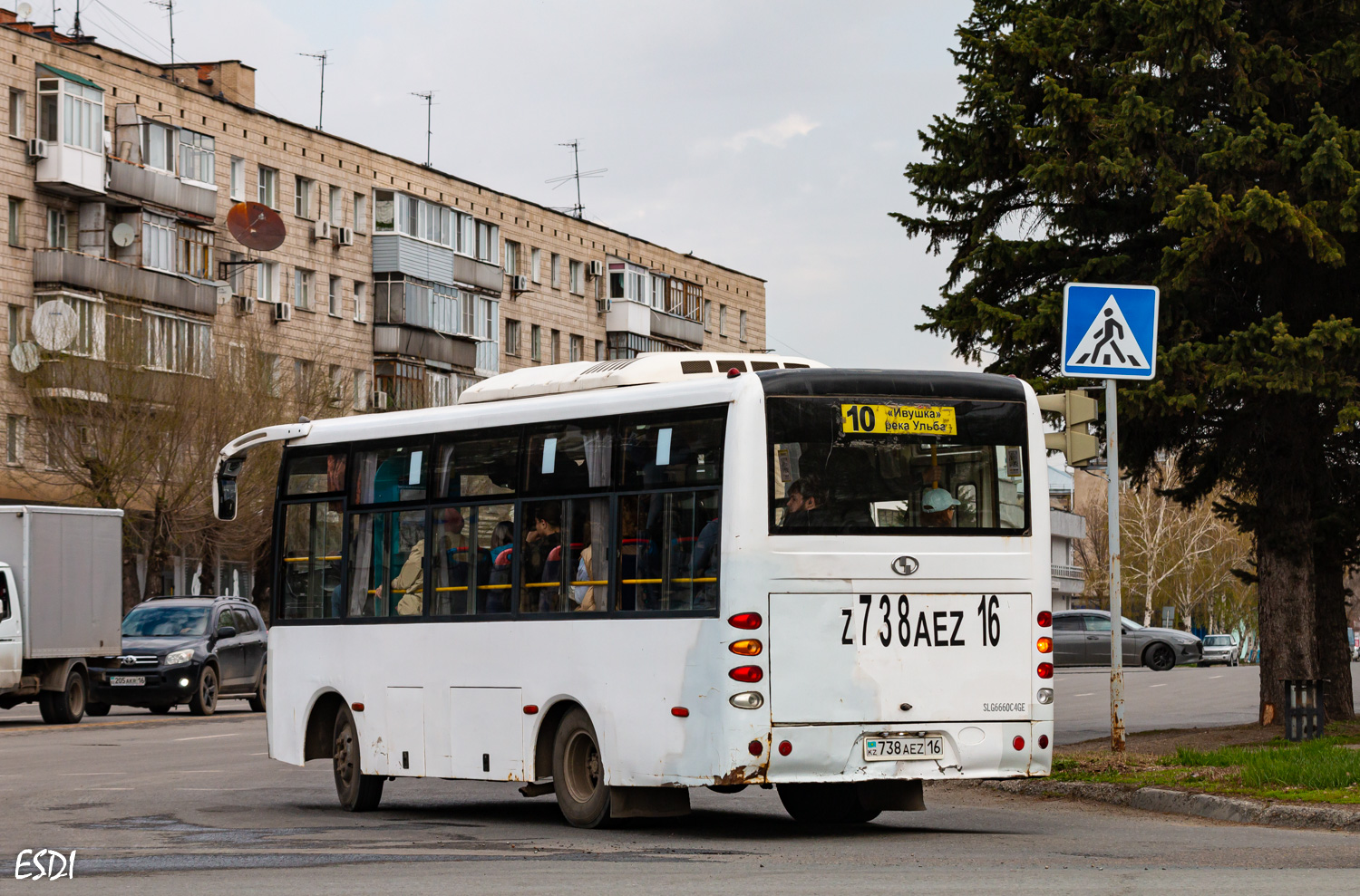 Восточно-Казахстанская область, Shaolin SLG6660C4GE № 738 AEZ 16