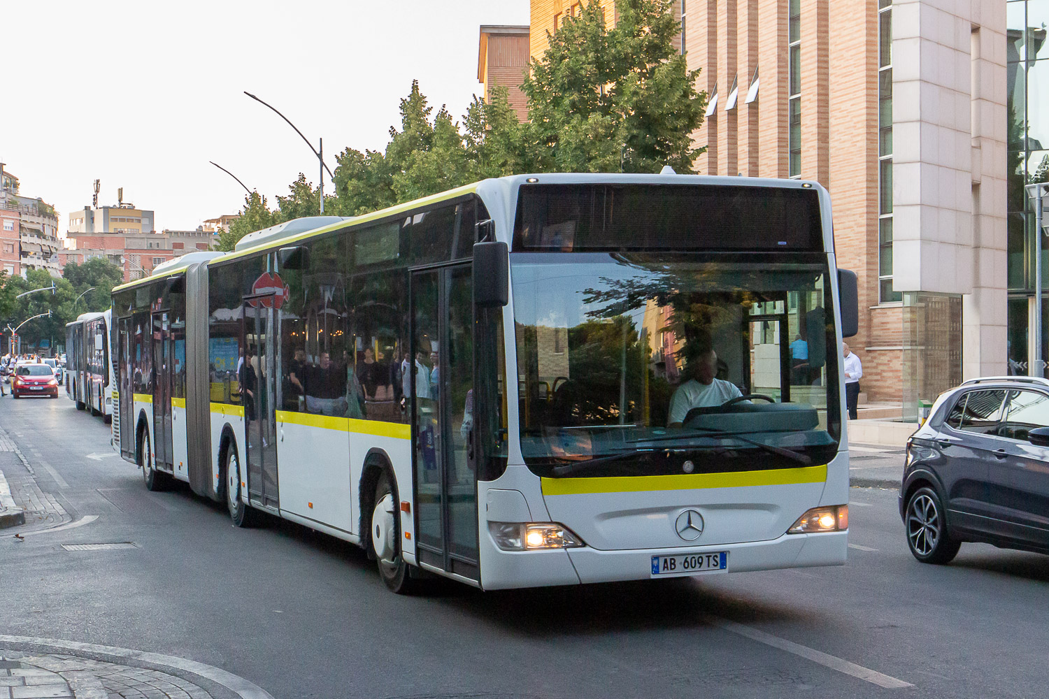 Αλβανία, Mercedes-Benz O530G Citaro facelift G # AB-609TS