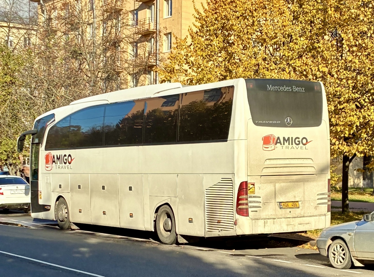 Молдавия, Mercedes-Benz Travego II 15SHD facelift № XQX 455