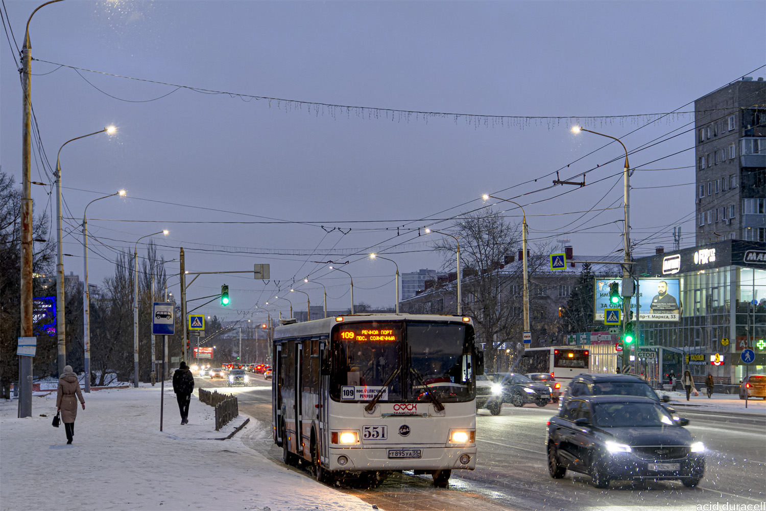 Омская область, ЛиАЗ-5256.53 № 551