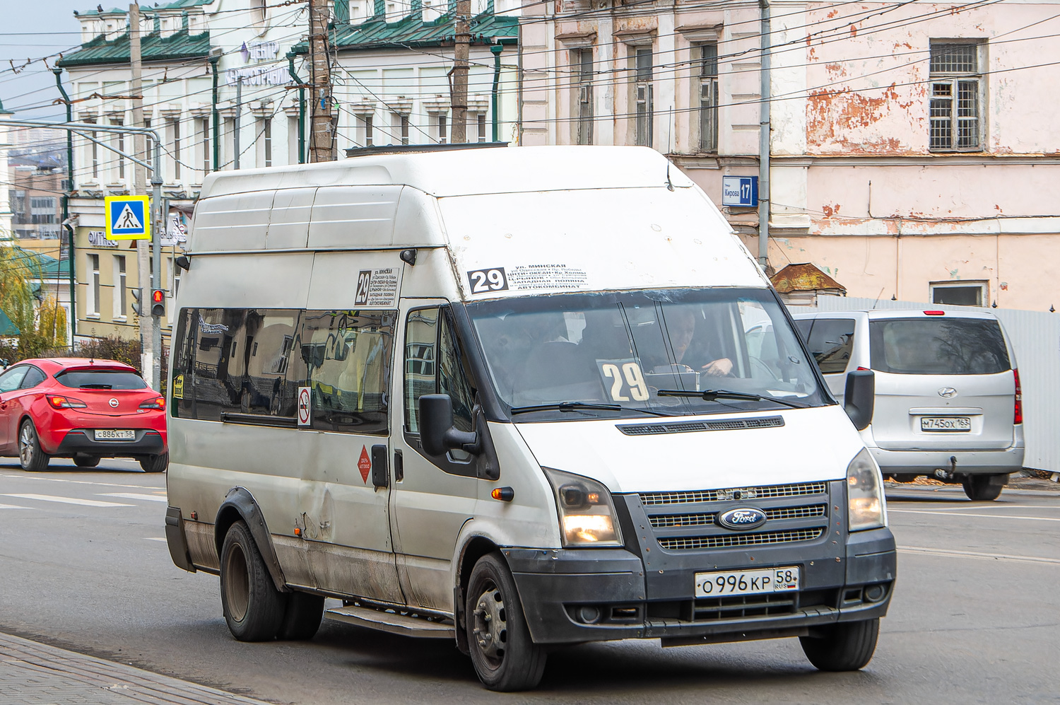 Пензенская область, Нижегородец-222709  (Ford Transit) № О 996 КР 58