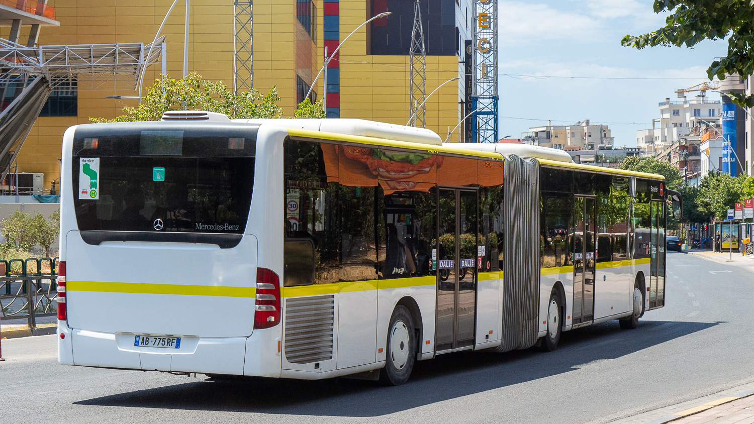 Албания, Mercedes-Benz O530G Citaro facelift G № AB-775RF