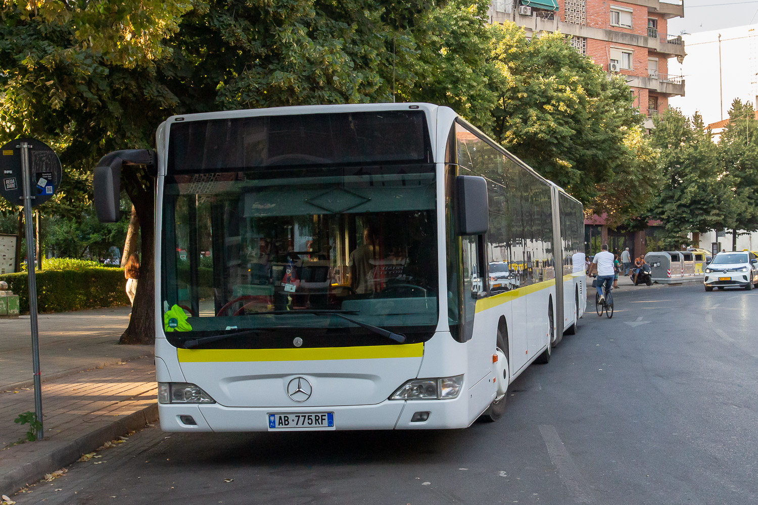 Албания, Mercedes-Benz O530G Citaro facelift G № AB-775RF