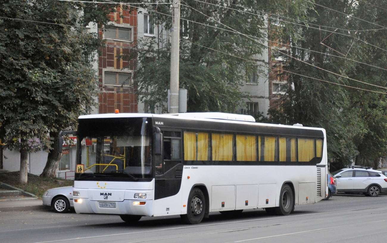 Самарская область, MAN A72 Lion's Classic SÜ283 № Х 649 РХ 763