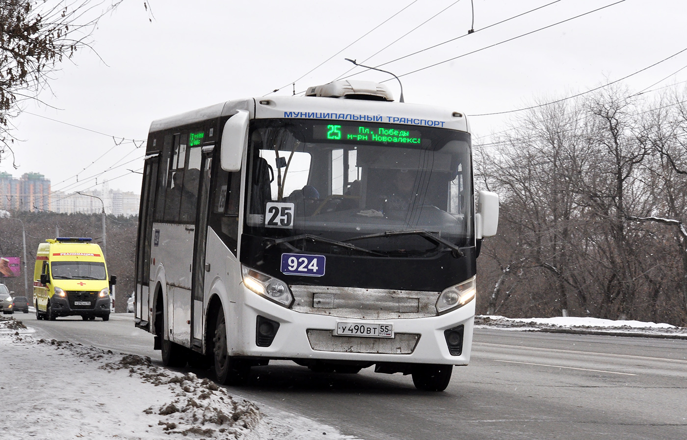 Омская область, ПАЗ-320435-04 "Vector Next" № 924