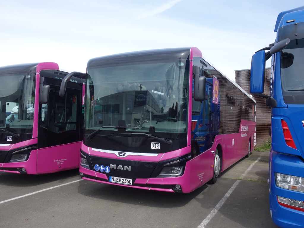 Бавария, MAN 43C Lion's Intercity LE 13 LEÜ360 EfficientHybrid № N-EV 2360