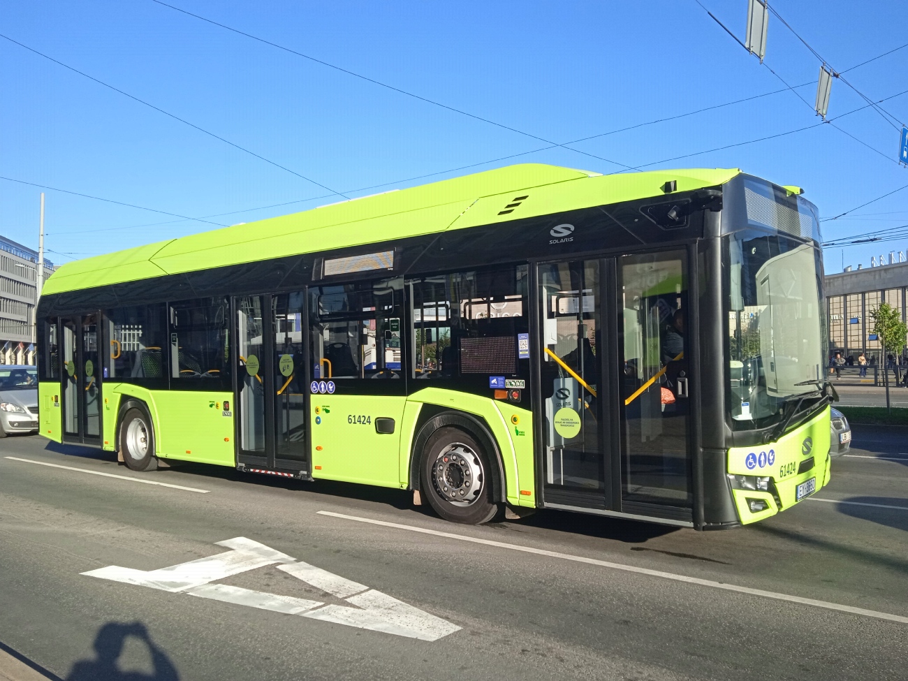 Латвия, Solaris Urbino IV 12 electric № 61424