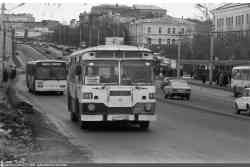 Omsk region, Mercedes-Benz O345 # 632; Omsk region, LiAZ-677M # 488