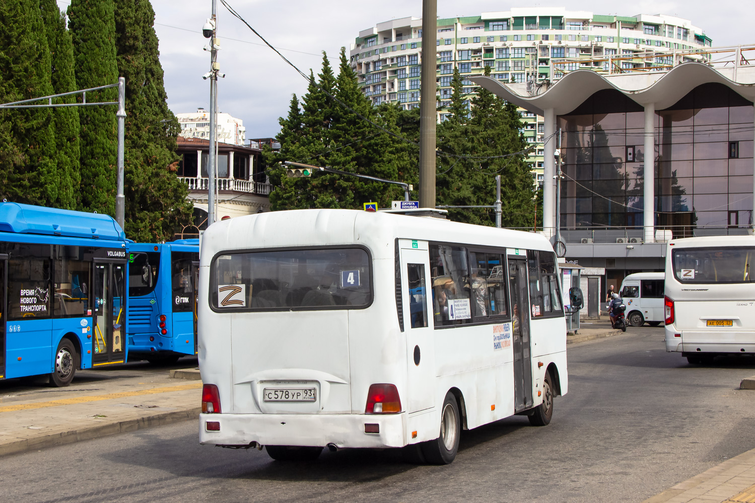 Краснодарский край, Hyundai County LWB C09 (ТагАЗ) № С 578 УР 93