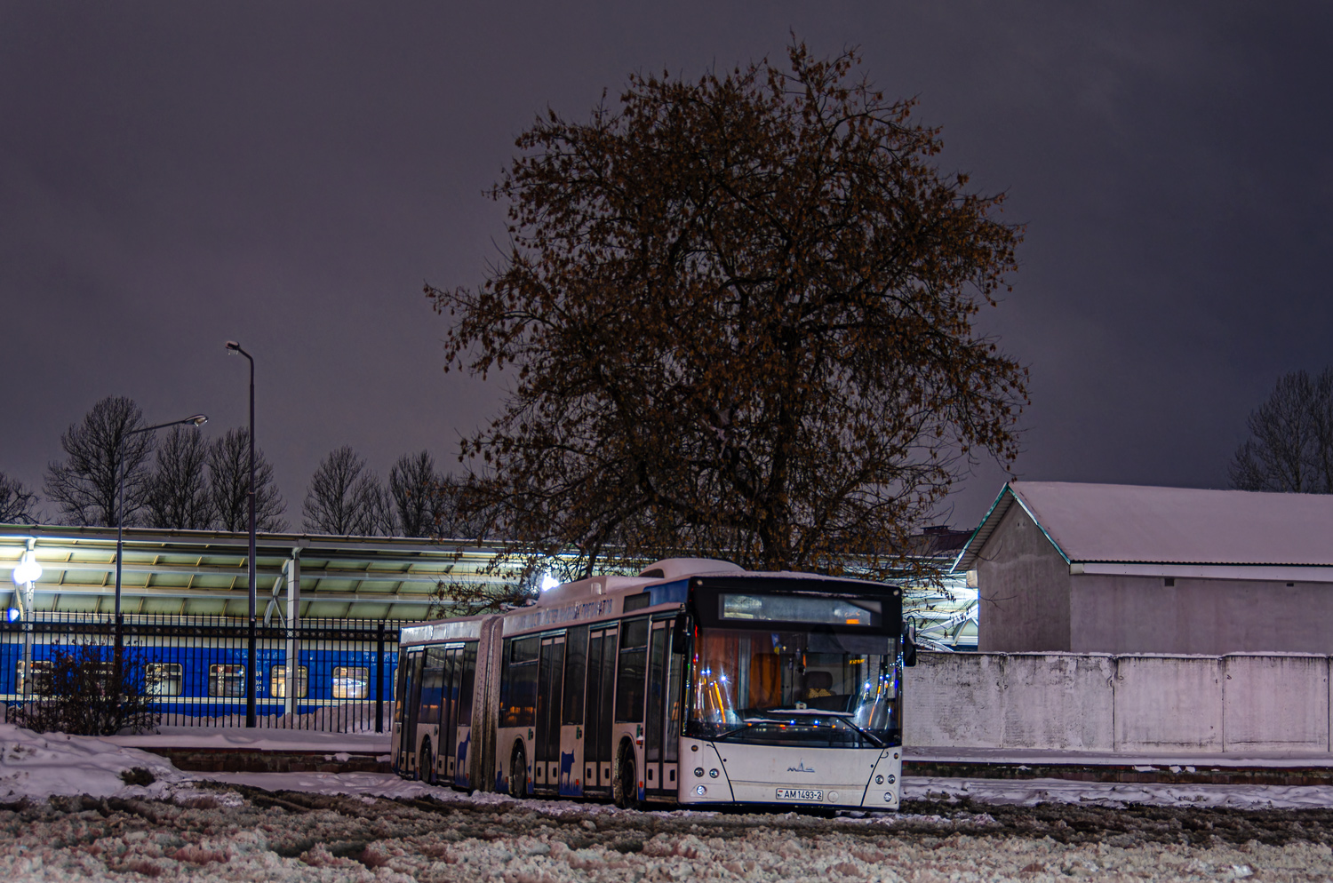 Vitebsk region, MAZ-215.069 č. АМ 1493-2