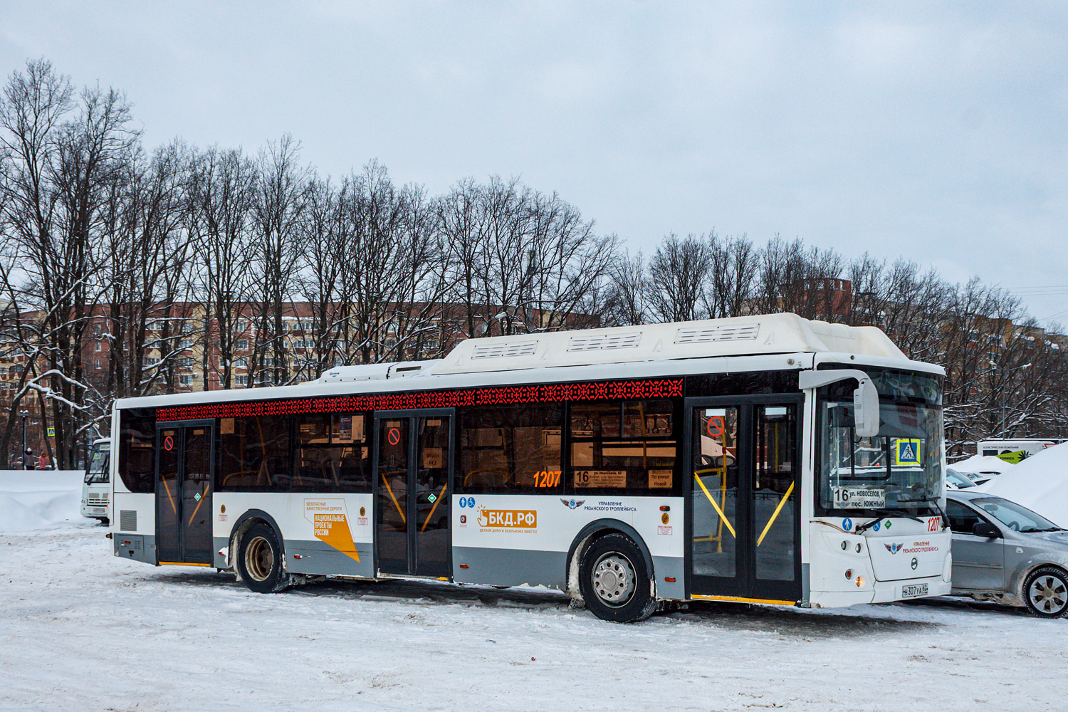 Разанская вобласць, ЛиАЗ-5292.67 (CNG) № 1207