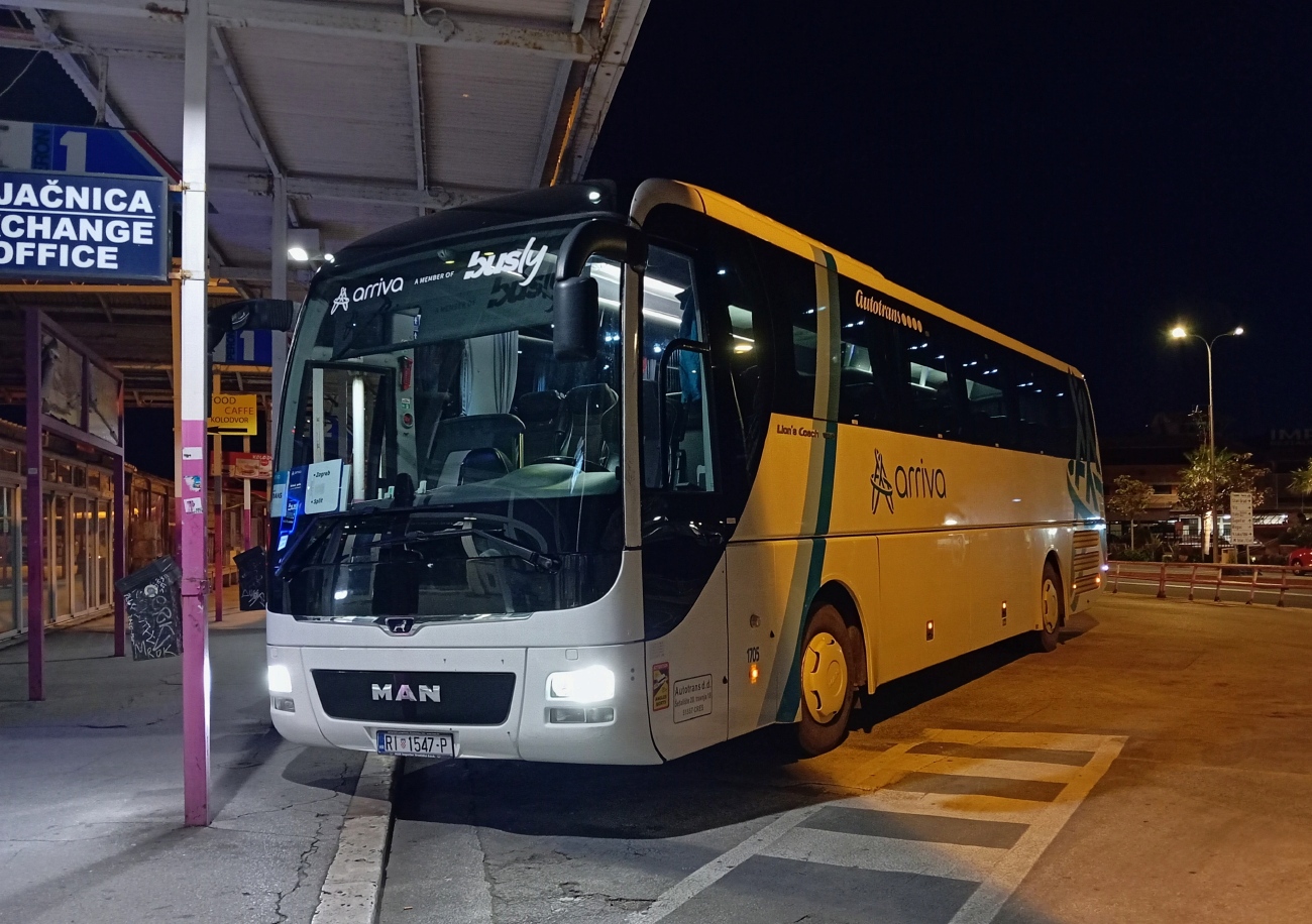 Κροατία, MAN R07 Lion's Coach RHC464 # 1705