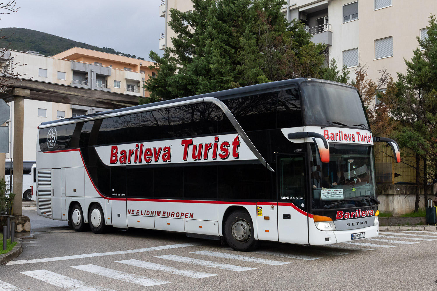 Косово, Setra S431DT № 038