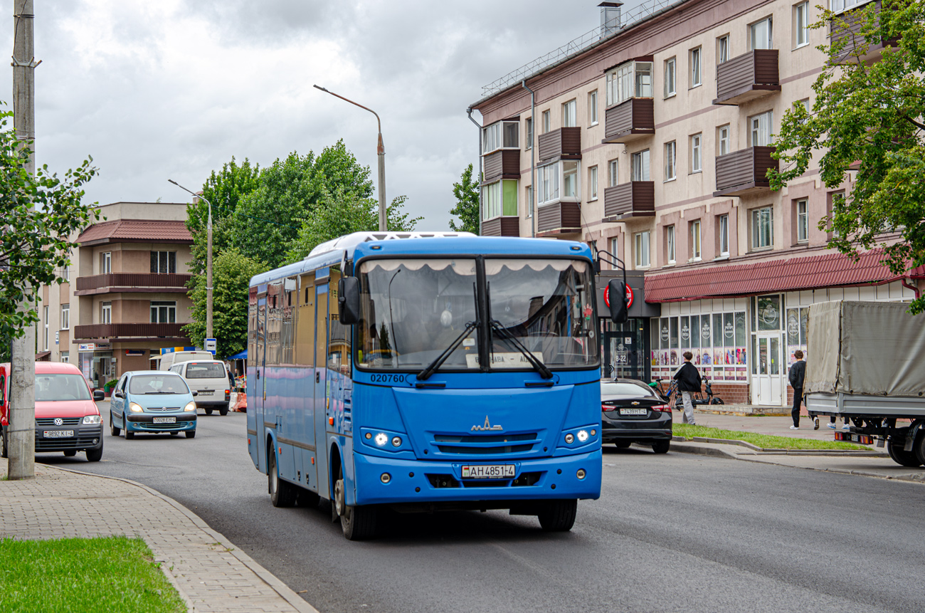 Гродненская область, МАЗ-257.040 № 020760