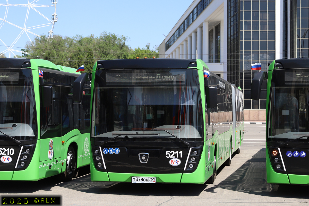 Rosztovi terület, KAMAZ-6299 # 5211; Rosztovi terület &mdash; Presentation of the new buses NefAZ-5299-40-57 & KAMAZ-6299