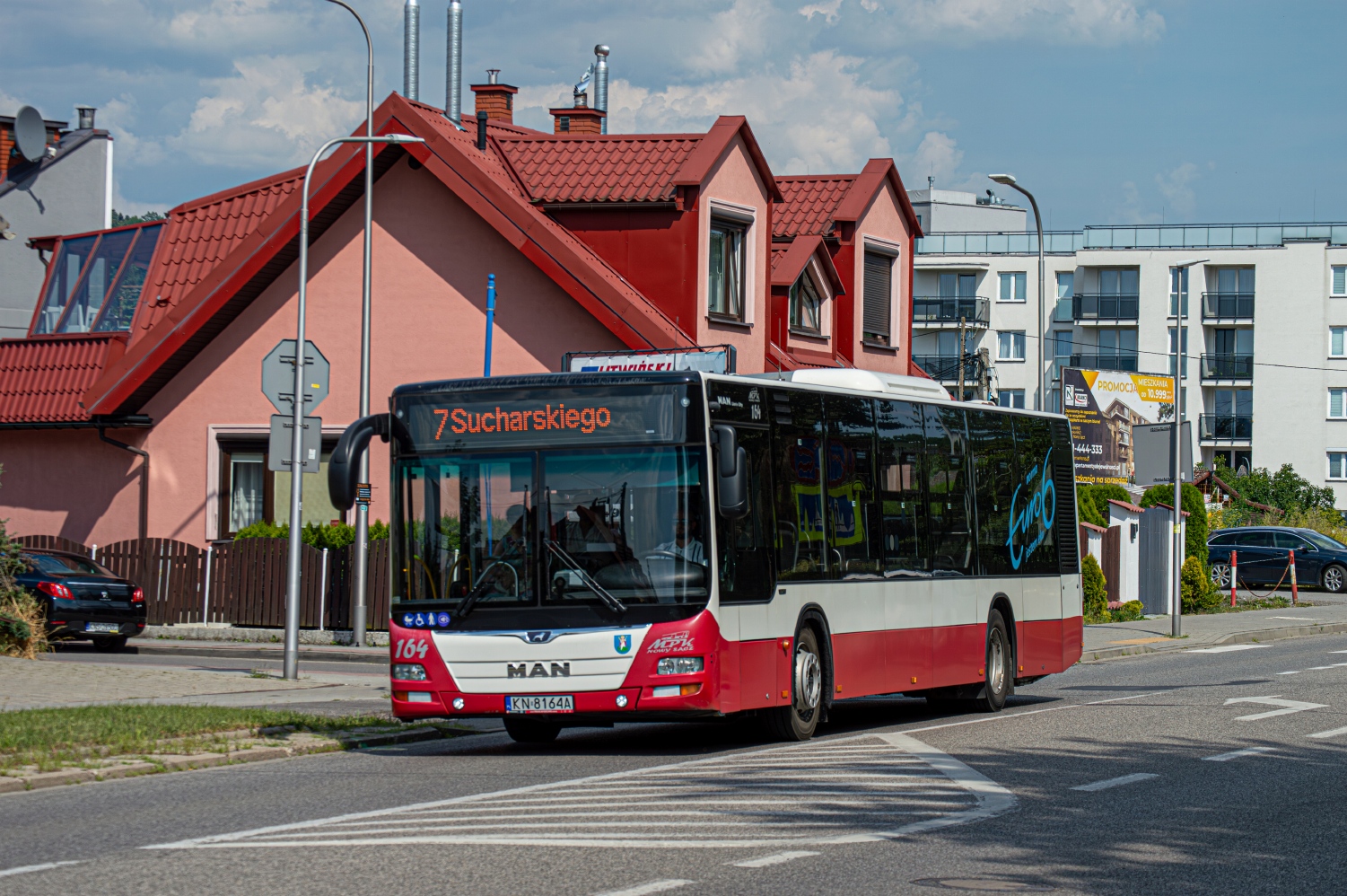 Lengyelország, MAN A37 Lion's City NL293 # 164