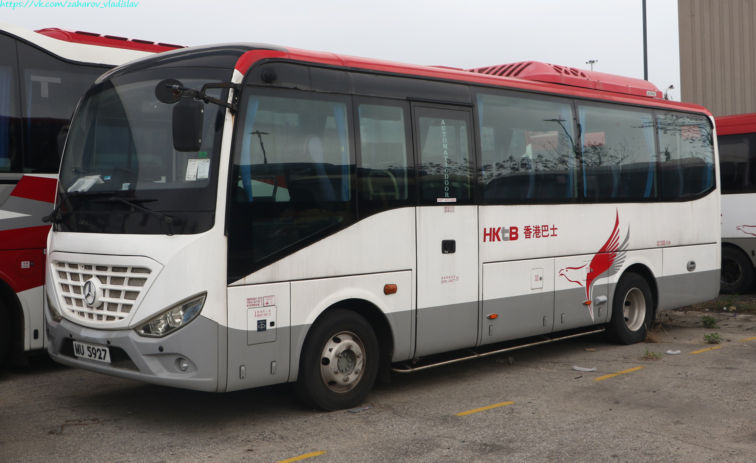 Гонконг, Sunlong SLK6800 (Hong Kong) № MU 5927
