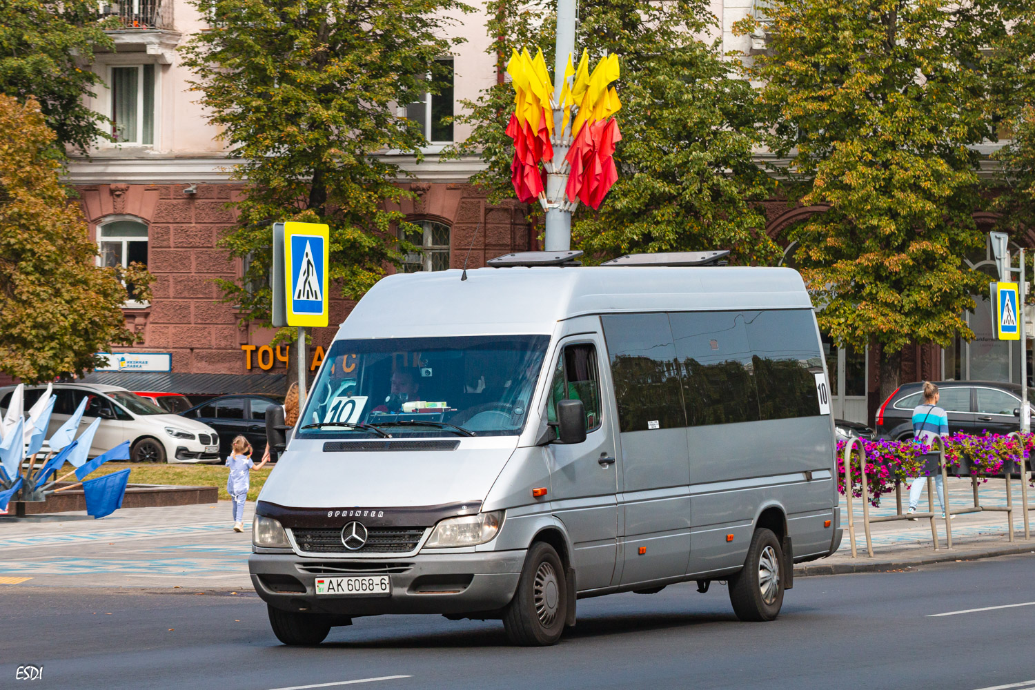 Могилёвская область, Mercedes-Benz Sprinter W901–905 (T1N) № АК 6068-6